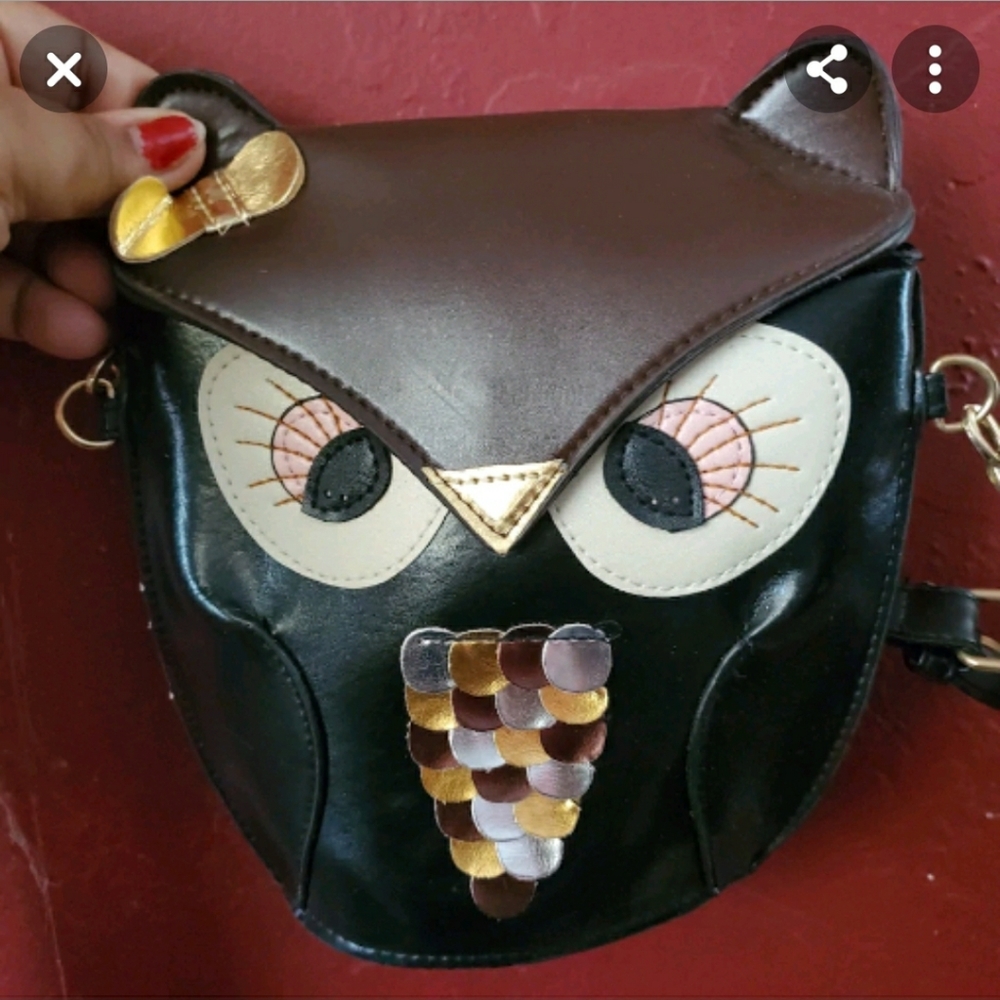 Little owl purse